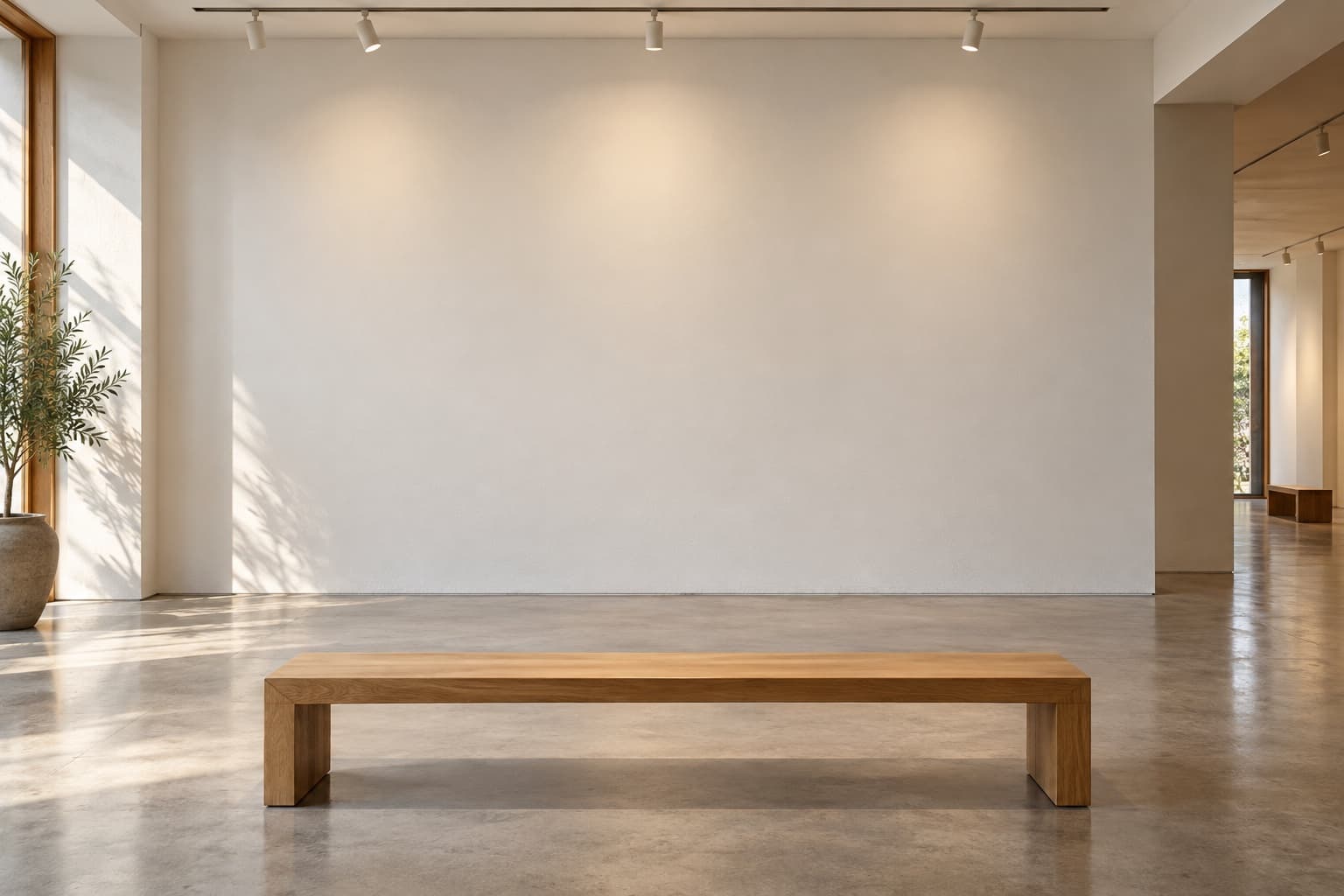 An artwork presented in a focused gallery setting